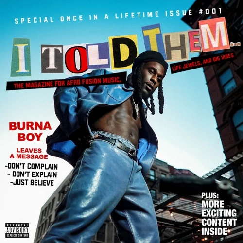 Burna Boy – I Told Them Album (Ep)